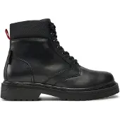 Tommy Hilfiger Tommy Jeans Herren Stiefeletten EM0EM01446 BDS Farbe: Schwarz Größe: 46