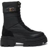 Tommy Hilfiger Damen Stiefeletten FW0FW08246 BDS Farbe: Schwarz Größe: 41