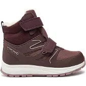 Viking Winterstiefel - Equip Defence Warm WP 2V - Grape/Antik - - 33 - Winterstiefel