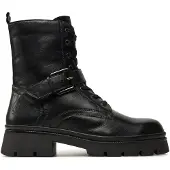 s.Oliver Schnürstiefeletten 5-26246-43 Schwarz 37