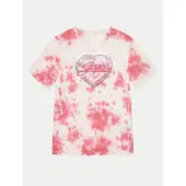 GUESS T-Shirt J5RI09 K8HM4 Rosa Oversize