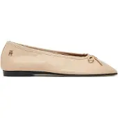 Tommy Hilfiger Ballerinas Soft Leather Ballerina Bow FW0FW08355 Rosa