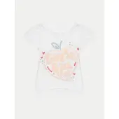 GUESS T-Shirt A5GI01 K6YW4 Weiß Regular Fit 74