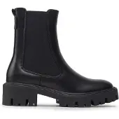 ONLY Onlybetty-1 Damenschuhe Stiefeletten Schlupfstiefel Schwarz Freizeit, Schuhgröße:38 EU