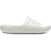 Crocs Uni Classic Slide V2 Slide, Weiß, 41/42 EU