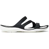 Crocs Pantoletten Damen Schwarz Croslite