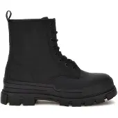 GUESS Schnürstiefeletten Cesena FM8CEN LEA12 Schwarz 41