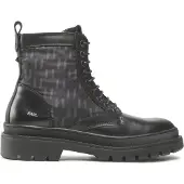 Karl Lagerfeld Schnürstiefeletten KL11256 Schwarz 41