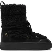 Tommy Hilfiger Damen Boots Lace-up Snowboot - Zwart - Größe 36
