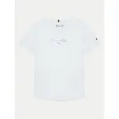 Tommy Hilfiger T-Shirt KG0KG08298 S Weiß Regular Fit