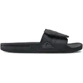 Quiksilver Rivi Slide Adjust Badesandalen Schwarz EU 44 Mann Schwarz EU 44
