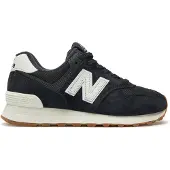 New Balance 574 Black White Gum Brown - EU 36