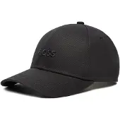 BOSS Baseball Cap "Ari", Damen, schwarz (schwarz 002, 2), Web, Baumwolle, unifarben, Caps Baseball Cap, mit Logostickerei Ton in Ton, unisex