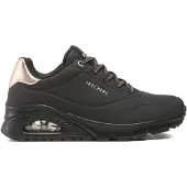 SKECHERS 155196-BBK Damen-Sneaker in Schwarz – Memory Foam