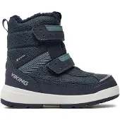 Viking Play Reflex 2V GTX Winterstiefel, Navy/Charcoal, 31