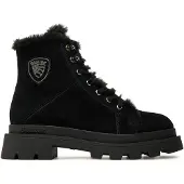 Blauer Schnürstiefeletten F4KIMMEL06 Schwarz 37