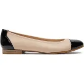 Tamaris Ballerina, Blockabsatz, Businessschuh, Schlupfschuh mit Elastikeinfass