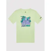 Adidas T-Shirt Graphic Stoked Beach HF7434 Gelb Regular Fit 176