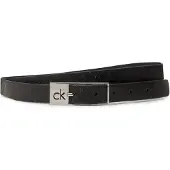 Calvin Klein Damengürtel Ck Cut Square Buckle 2.0_Mono K60K613243 Schwarz 65