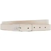 Calvin Klein Damengürtel Ck Cut Square Buckle 2.0 K60K613155 Weiß