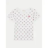 GUESS T-Shirt K5GI19 KCSQ4 Rot Regular Fit