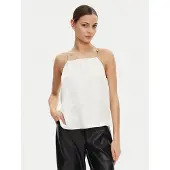 HUGO Top Cebena 50536436 Weiß Regular Fit