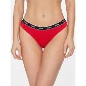 HUGO String aus Stretch-Baumwolle mit sich wiederholenden Logos am Bund Grösse XXL