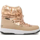 Moon Boot Kinder Schneestiefel 34051800005 Roségold wasserdicht rutschfest