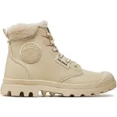Palladium 94380-175-M Pampa Hi Snow Warm - Damen Boots - Almond-Milk, Größe:40 EU