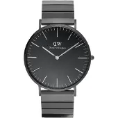 Daniel Wellington Herrenuhr Classic 40 Schwarz Piano 40 Herrenuhr DW-DW00100778