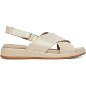 Caprice Damen Sandale aus Leder mit Slingback Riemen 9-28208-44, Größe:41 EU, Farbe:Beige