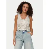 ONLY Top Lizzy 15343882 Beige Regular Fit 40