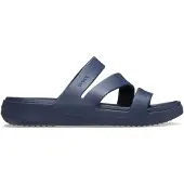 Crocs Pantoletten Getaway Strappy 209587 Dunkelblau
