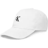 Calvin Klein Jeans Monogram Embroidery Cap Bright White Größe: OS | Hüte Outlet | Damen | Weiß