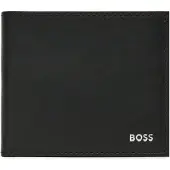 BOSS Geldbörse aus Leder mit Logo-Schriftzug Grösse ONESI