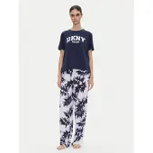 DKNY Pyjama YI70052 Dunkelblau Regular Fit 36