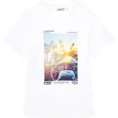 Original Marines T-Shirt DFP4202YM Weiß Regular Fit