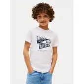 Tommy Hilfiger T-Shirt Graphic KB0KB09719 Weiß Regular Fit