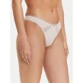 BOSS String aus Mikrofaser mit Einsätzen aus Spitze Grösse XS