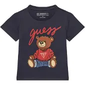 GUESS T-Shirt H4BT01 I3Z14 Dunkelblau Regular Fit