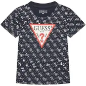GUESS T-Shirt N5YI04 K8HM4 Dunkelblau Regular Fit 86