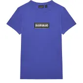 Napapijri T-Shirt S-Chamois NP0A4HYL D Blau Regular Fit
