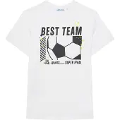 Original Marines T-Shirt DFP4341YM Weiß Regular Fit