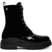 Tommy Hilfiger Mädchen Boots 34026 - Zwart - Größe 38