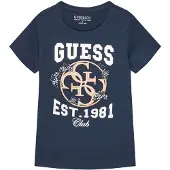 GUESS T-Shirt J5YI25 K6YW4 Dunkelblau Regular Fit
