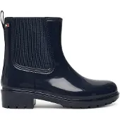 Tommy Hilfiger Gummistiefel Flag Hardware FW0FW08966 Dunkelblau 36