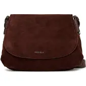 Coccinelle Damen Umhängetaschen Rebekka Suede 15 - Bruin - Größe ONESIZE