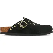 Birkenstock Pantoletten Boston Rivet 1030491 Schwarz