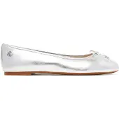 Ralph Lauren Ballerinas Jayna 802978836001 Silberfarben 40