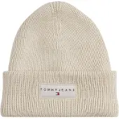 Tommy Hilfiger Mütze Tjw Linear Beanie AW0AW17913 Écru